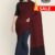 Red & Black Handlooms Cotton Saree DC832
