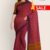 Mustard & Hot Pink Cotton Saree DC841