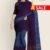 Blue & Purple Shaded Cotton Saree FC619