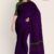 Purple & Green Handlooms Cotton Saree DC976