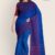 Pink & Blue Handlooms Cotton Saree DC821