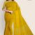 Mango Yellow Handlooms Cotton Saree DC988