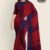Red & Violet Handlooms Cotton Saree DC997