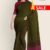 Thatch Green Handloom Cotton Saree FC794