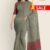 Gray Handloom Cotton Saree FC769