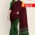 Maroon & Green Handloom Cotton Saree FC751