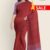 Smoky Topaz Handloom Cotton Saree FC749