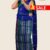 Magenta & Blue Handloom Silk Saree DS310