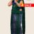 Green & Royal Blue Handloom Silk Saree DS308