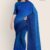 Blue Sharded Handlooms Cotton Saree DC1063