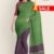 Green & Purple Handloom Cotton Saree FC755
