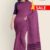 Rose & Royal Blue Handloom Cotton Saree FC701