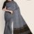 Smokey Grey Handlooms Cotton Saree DC1046