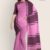 Pink & Grap Colour Cotton Saree DC1036