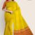 Yellow & Orange Cotton Saree DC1037