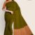 Green & Orange Handlooms Cotton Saree DC1028
