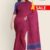 Magenta & Purple Handlooms Cotton Saree FC697