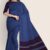 Blue & Magenta Handlooms  Cotton Saree DC1106
