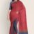 Red & Grey Handlooms Cotton Saree DC1114