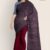 Maroon & Silver Handlooms Cotton Saree DC1118