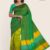 Yellow & Green Handlooms Silk Saree JS635