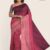 Maroon Sharded  Handlooms Silk Saree JS604