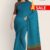 Peacock Blue Handlooms Cotton Saree FC883