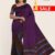 Purple & Cork Handloom Silk Saree DS337