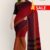 Red Sharded Handlooms Cotton Saree FC583