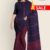 Maroon & Purple Handloom Cotton Saree FC633