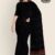 Black Cotton Handlooms Saree CP2072