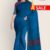 Blue & Purple Handlooms Cotton Saree FC667