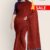 Red & Purple Handlooms Cotton Saree FC659