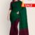 Green & Magenta Handlooms Cotton Saree FC689
