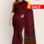 Maroon & Brown Handlooms Cotton Saree FC668