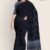 Black & Grey Handlooms Cotton Saree DC1234