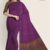 Purple Handlooms Cotton Saree DC1260