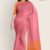Peach Pink Handlooms Cotton Saree DC1265