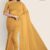 Indian Yellow Handlooms Cotton Saree DC1290