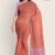 Pinkish Orange Handlooms Cotton Saree DC1248