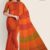 Papaya Orange Handlooms Cotton Saree DC1312