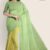 Ice Green Handlooms Cotton Saree DC1397