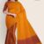 Orange Handloom Cotton Saree DC 1362