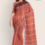 Orangy Red Handlooms Cotton Saree DC1361
