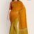 Yellow & Orange Glossy Cotton Saree G2204