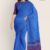 Light blue & Purple Glossy Cotton Saree G2197
