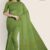 Drab Green Handlooms Cotton Saree DC1375