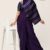 Egg Plant Handloom Silk Saree MS635