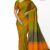 Green & Yellow Handlooms Silk Saree JS655
