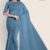 Grayish Blue Handlooms Cotton Saree DC1399